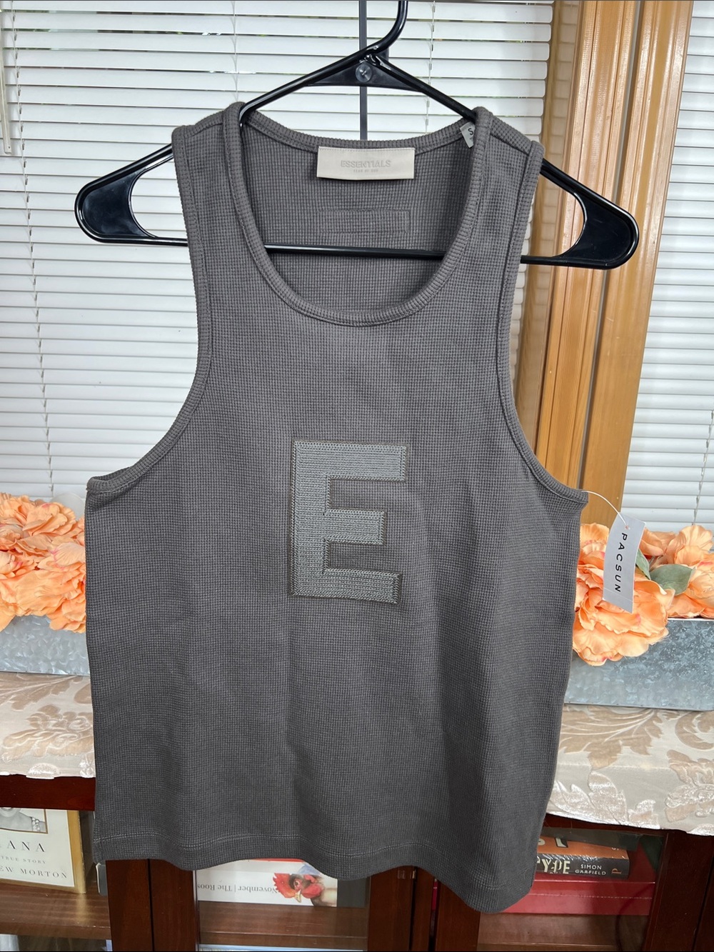 NWT Fear of God Essentials Waffle Tank Size Small